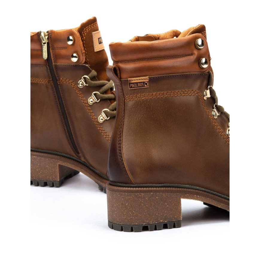 Women's Pikolinos ASPE Ankle Boots Brown | NZ NQA0923